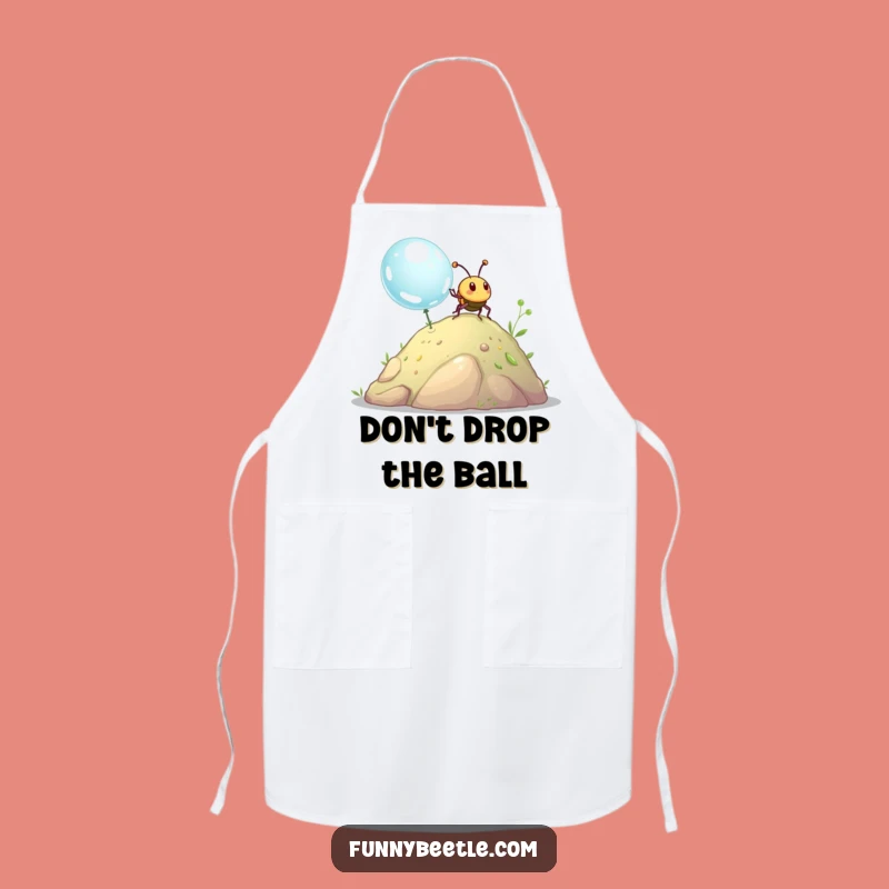 Funny Beetle Kitchen Apron: Hilarious Helper for Culinary Adventures