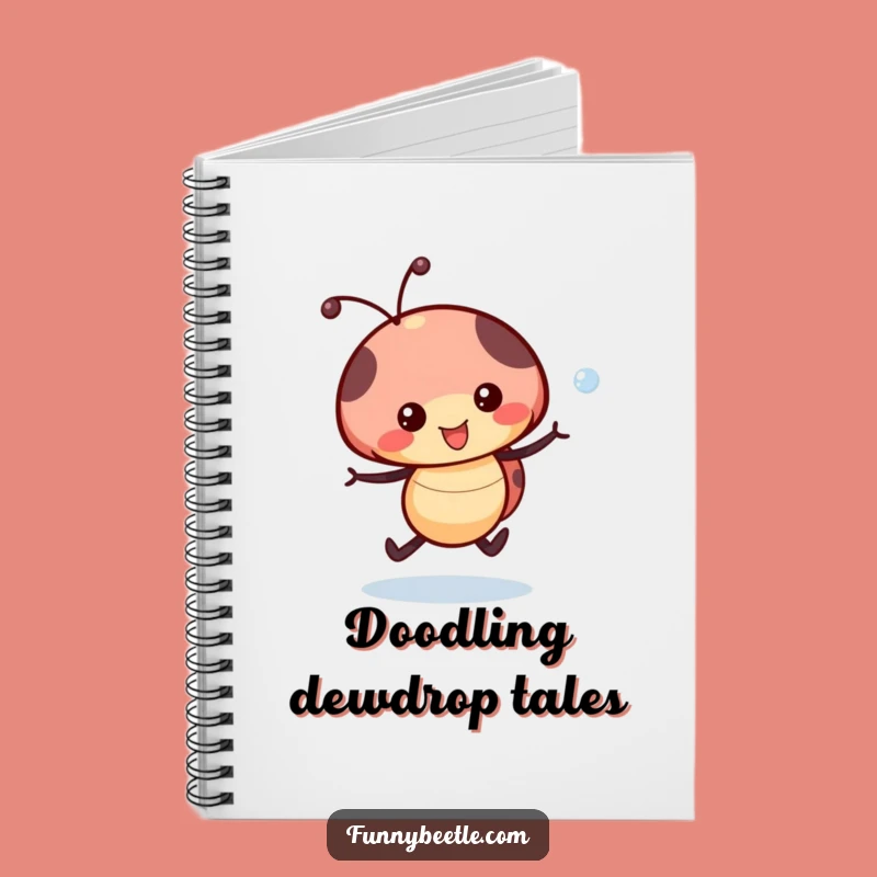 Funny Ladybug Notebook - Cheerful Journaling, Perfect Gift for Bright Minds!