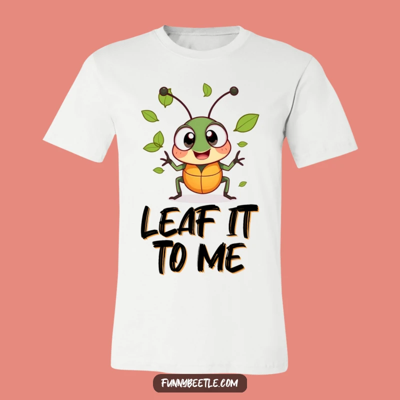 Funny Cheerful Beetle T-Shirt - Hilarious Nature Tee for Gift Giving